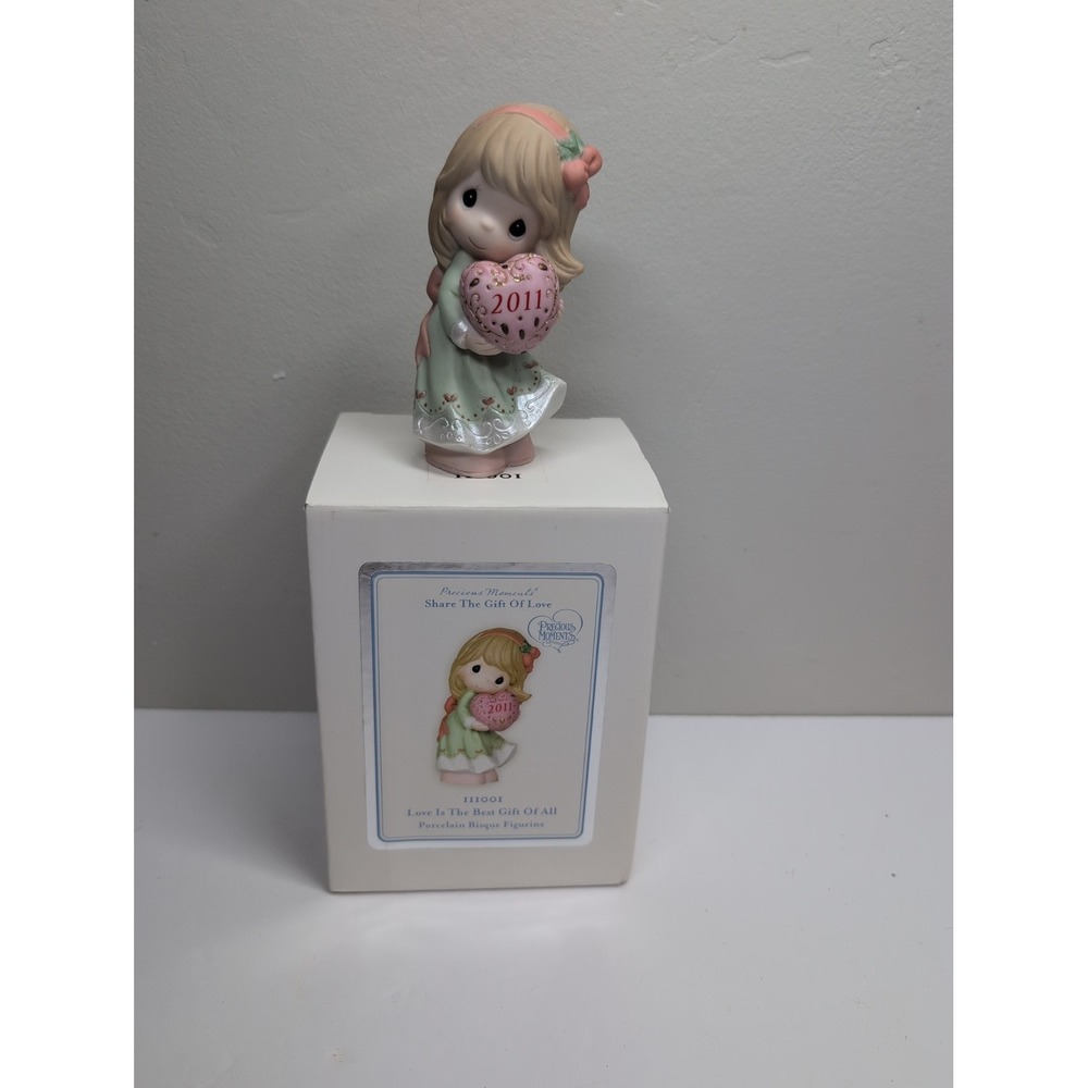 Precious Moments"Love is the Best Gift of All" #111001 2010  Vintage